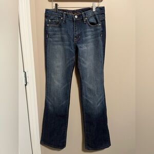 Fidelity Denim Women's Bella Donna Dark Wash Boot Cut Jeans, size 29